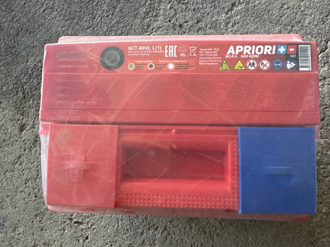 аккумулятор APRIORI 60, Душанбе