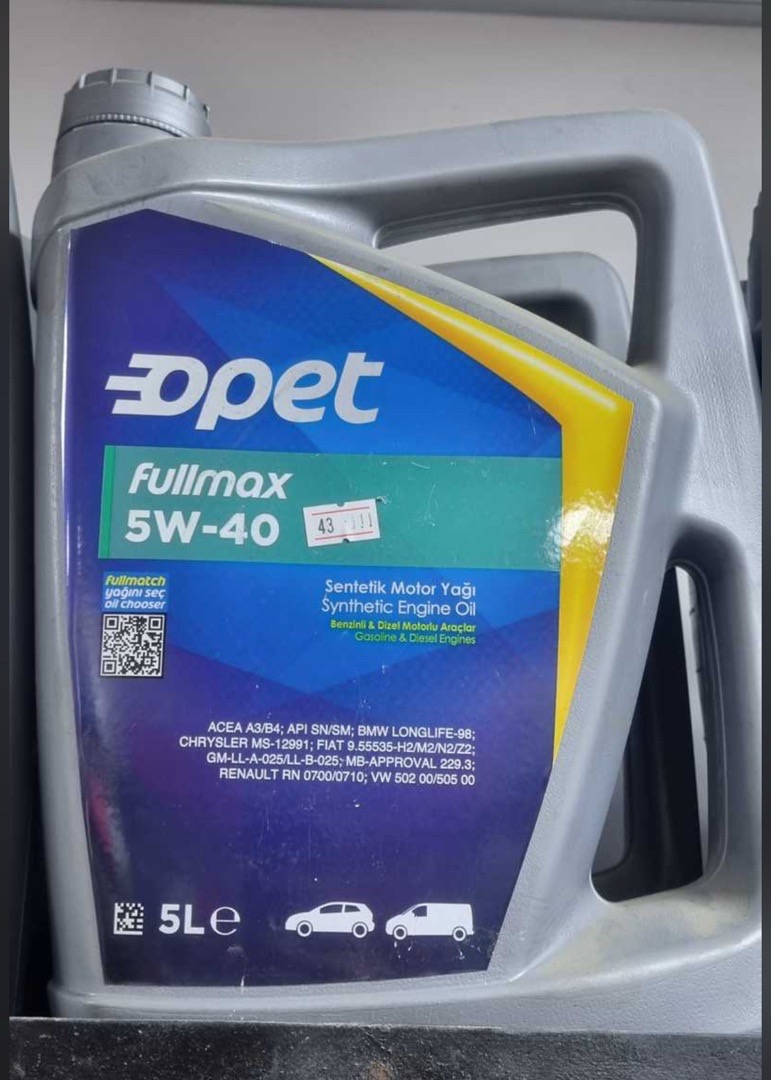 Масло Opet 5/40 5L, Душанбе