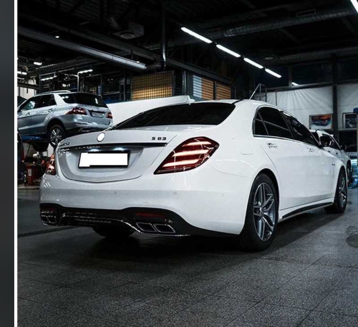 Обвес Mercedes Benz W222, Душанбе