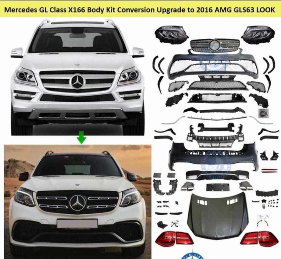 Обвес на Mercedes Benz Gl/Gls, Душанбе