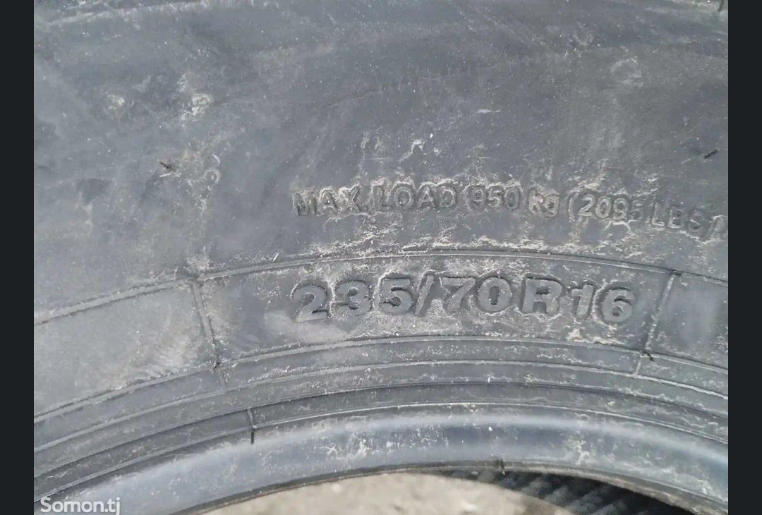 Покрышка R16, Душанбе