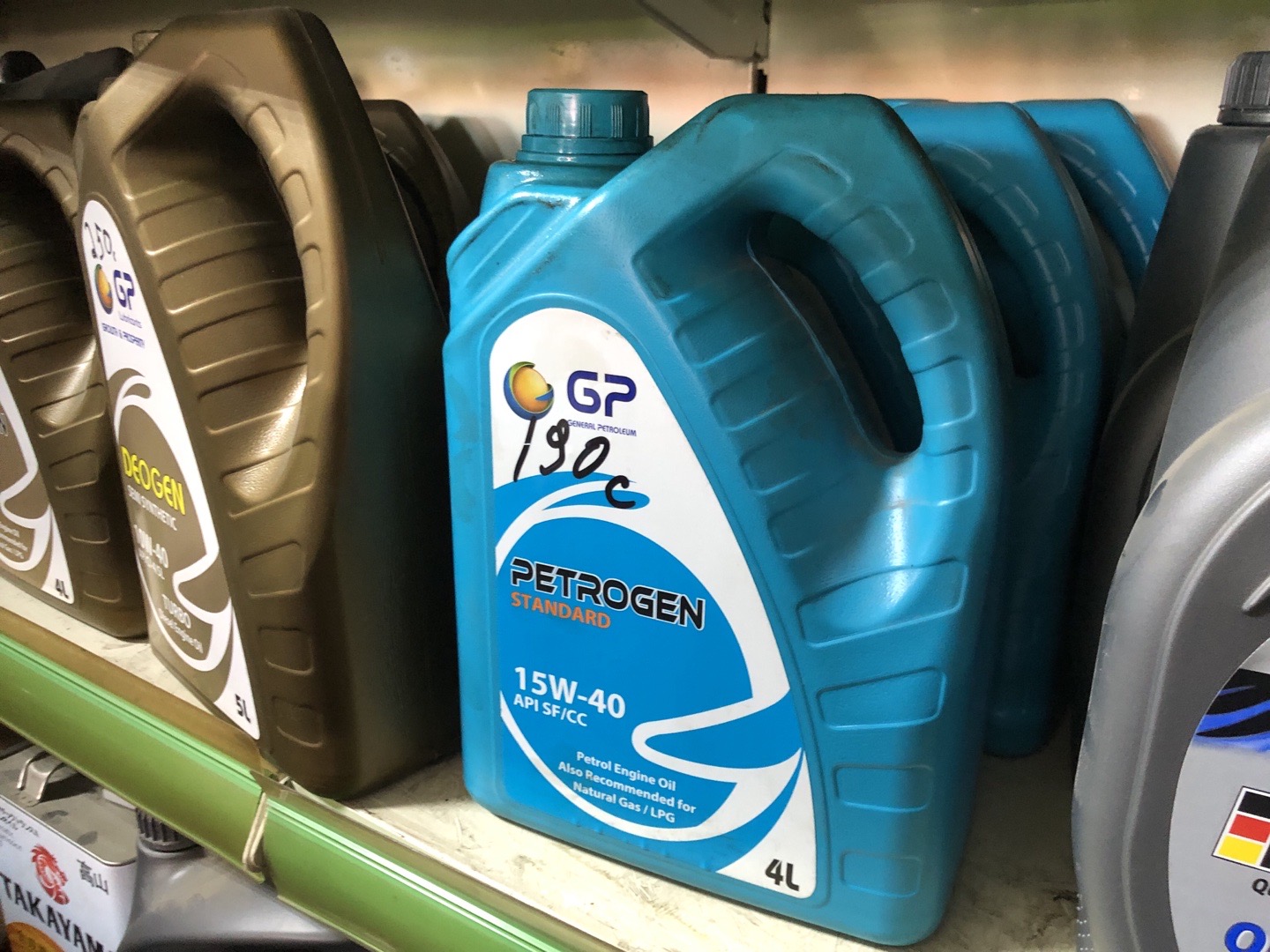 GP Petrogen Standard 15W-40, Душанбе
