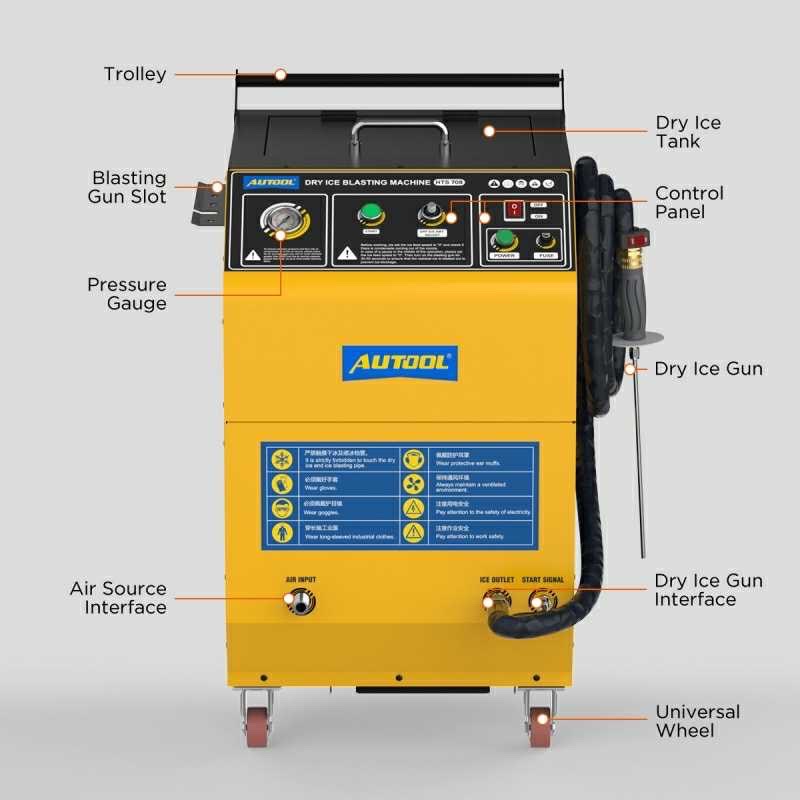 Оборудование для очистки углеродистых отложений AUTOOL HTS708 launch thinkcar XTOOL OBDSTAR Avtel, Душанбе