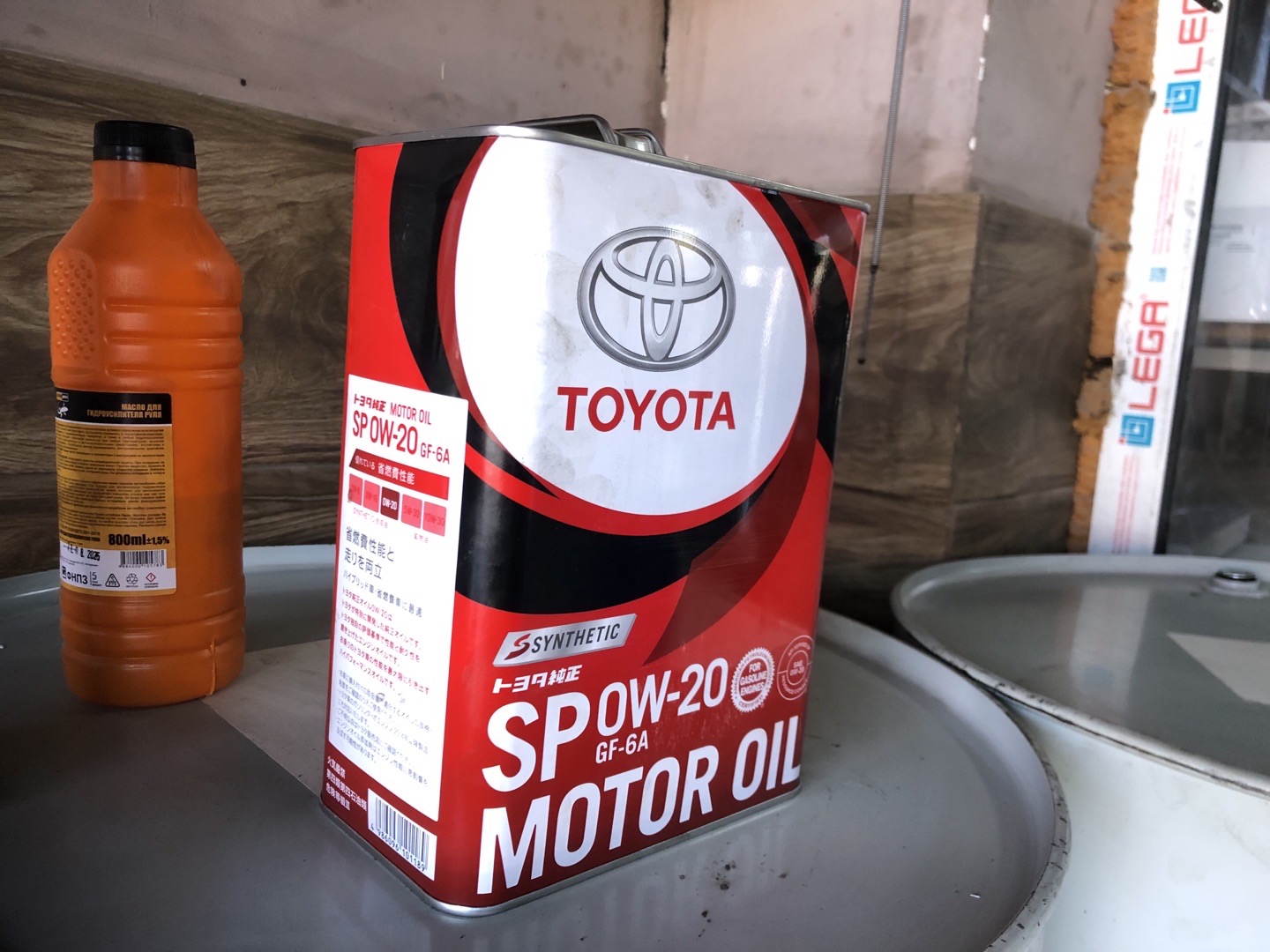 масло — Toyota SP 0W-20 GF-6A., Душанбе