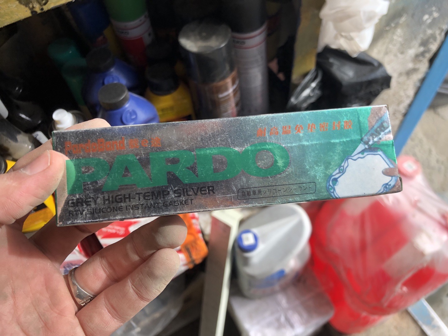 герметик Pardo Grey High-Temp Silver, Душанбе