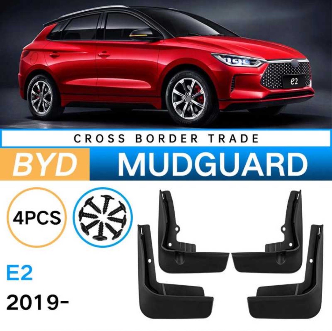 Брызговики на BYD E2, Душанбе