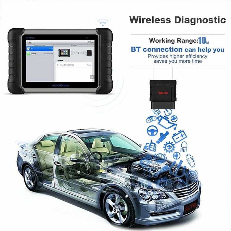 Диагностический интерфейс Autel MaxiSys MaxiVCI VCI Mini Bluetooth, Душанбе