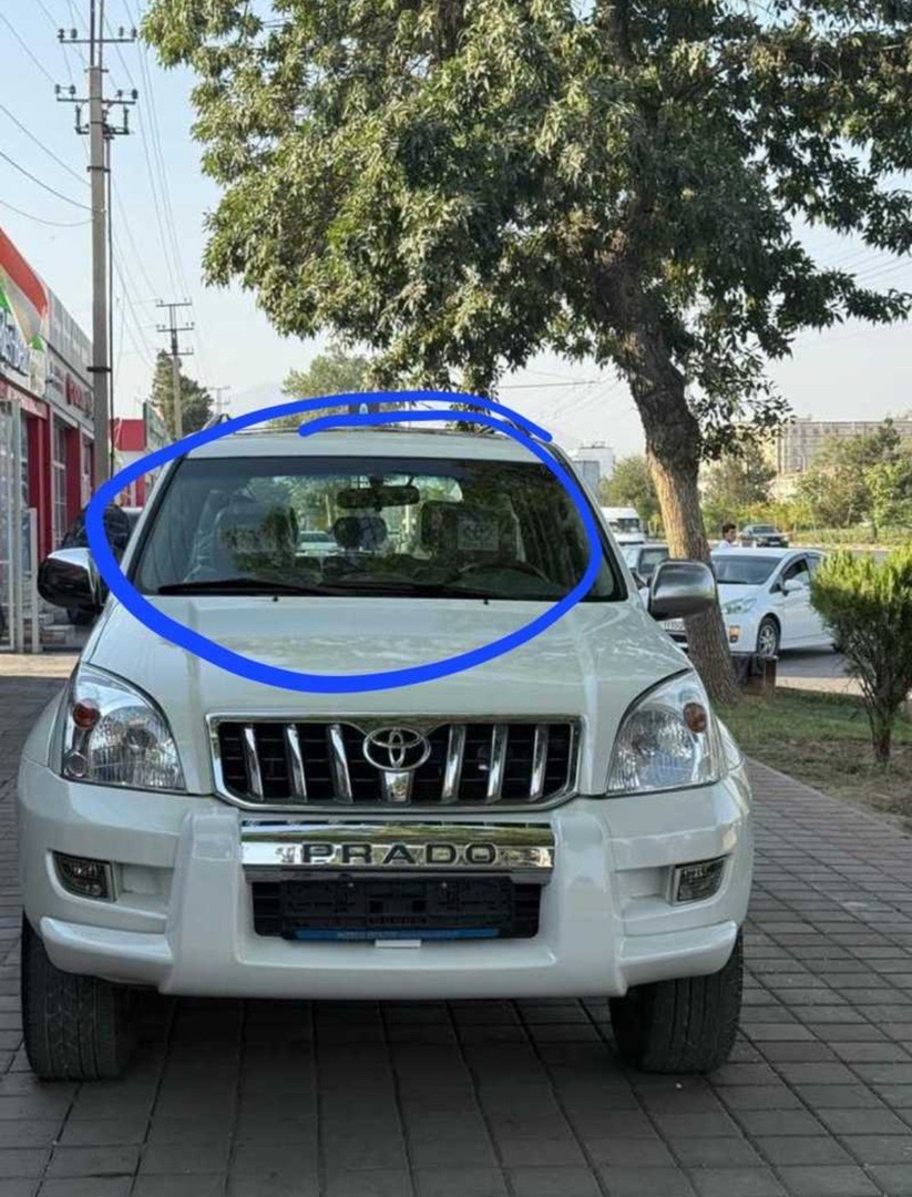 Лобовое стекло от Toyota Prado 1, Душанбе
