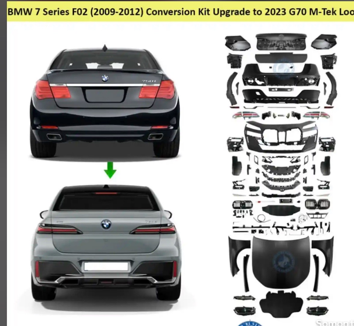 Обвес на BMW F02-G70, Душанбе