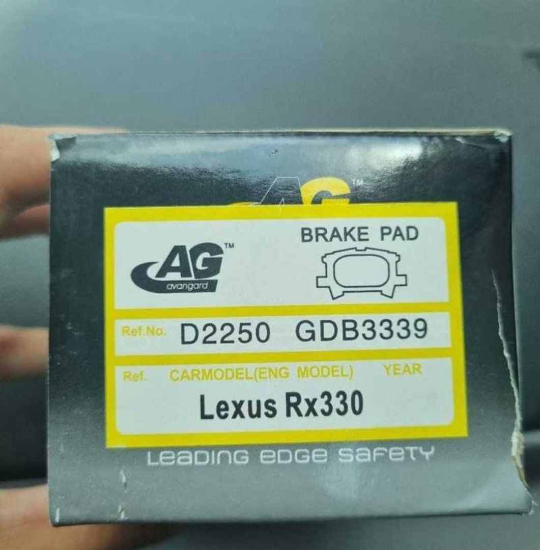 Задние тормозные колодки AG для Lexus RX, Душанбе