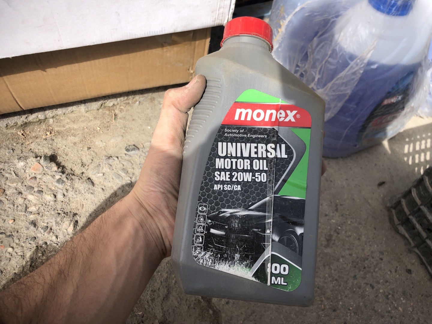 Monex Universal SAE 20W-50, Душанбе