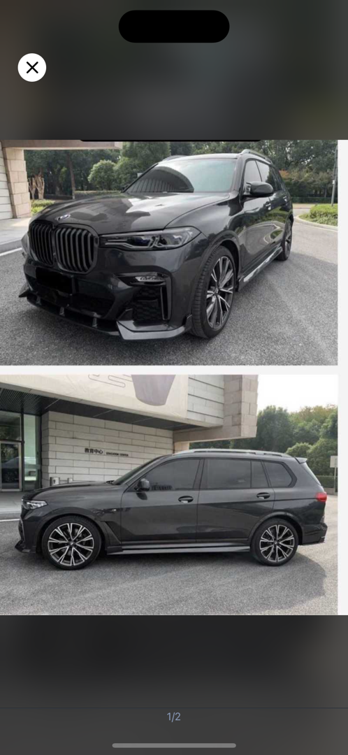 Сплиттер От BMW X7 Black Night, Душанбе