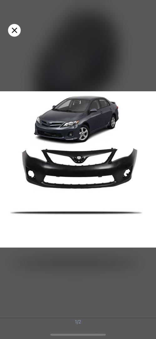 Передний бампер SE от Toyota Corolla 3, Душанбе