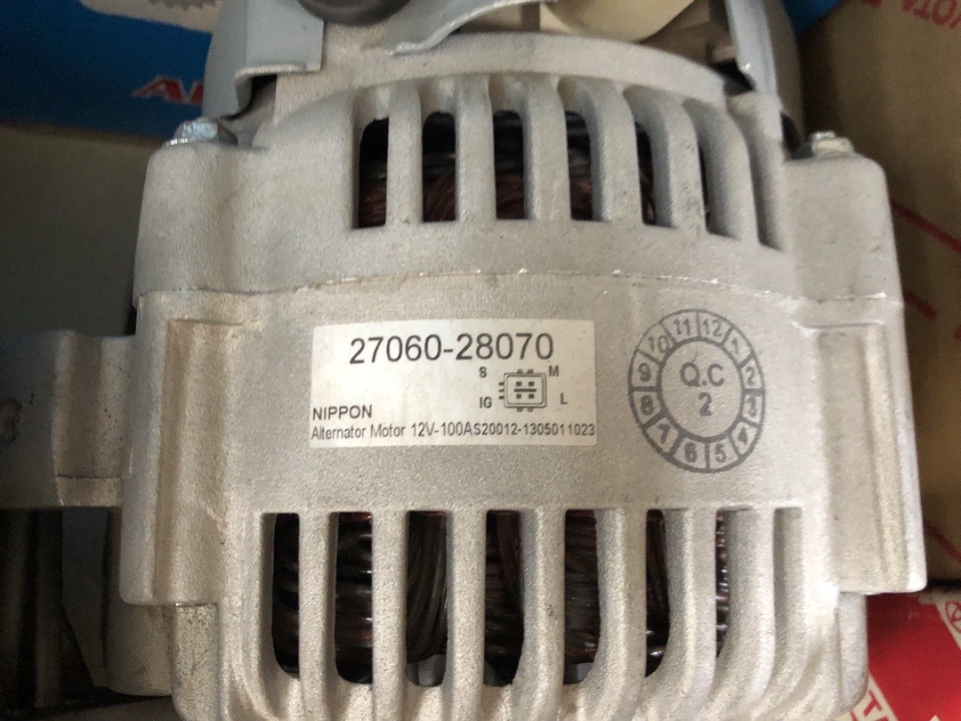 ГЕНЕРАТОР Toyota 27060-28070, Душанбе