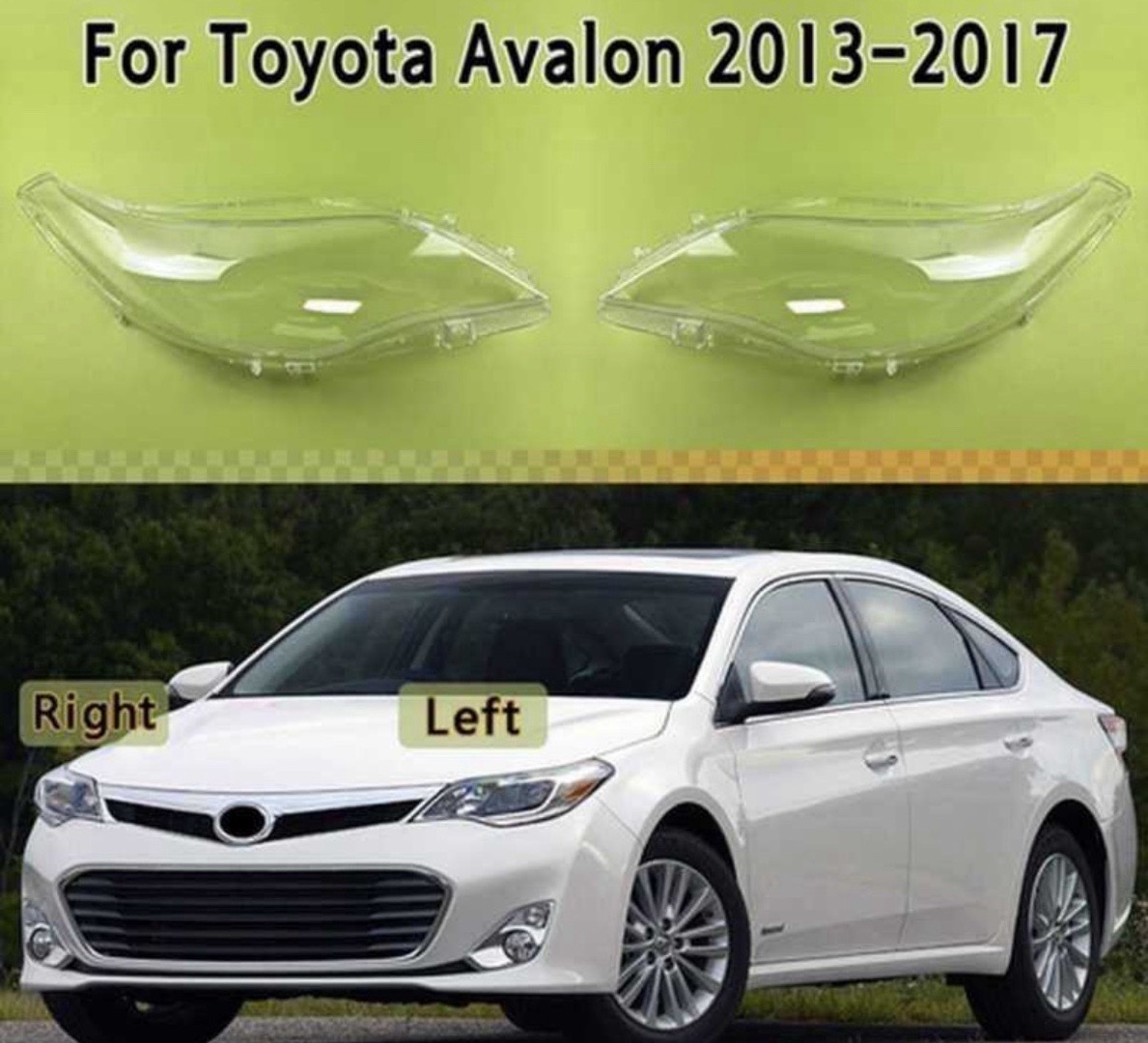 Стекло фара от Toyota Avalon 2014-2017, Душанбе