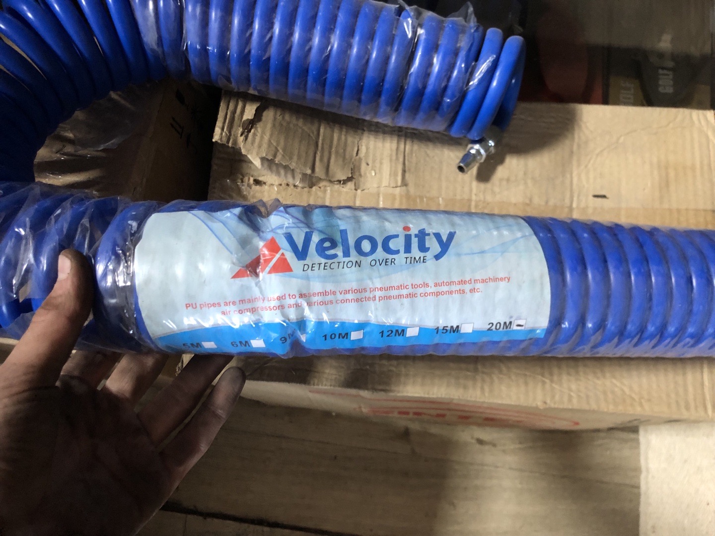 пневматический спиральный шланг бренда Velocity., Душанбе