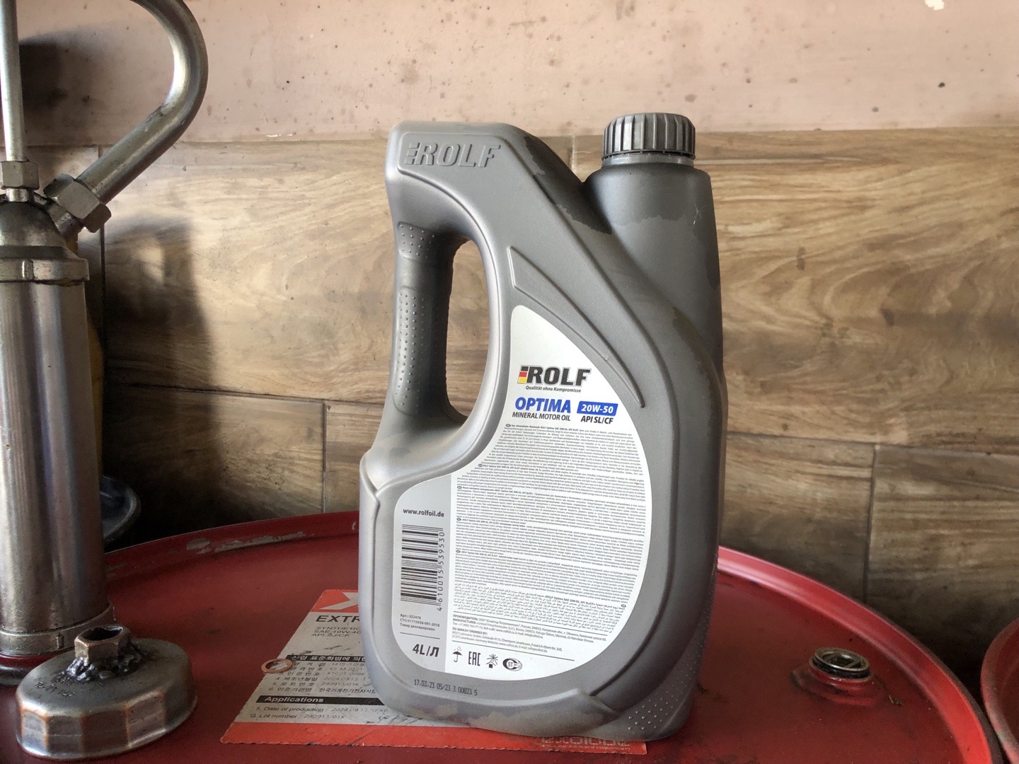 масло — ROLF OPTIMA 20W-50, Душанбе