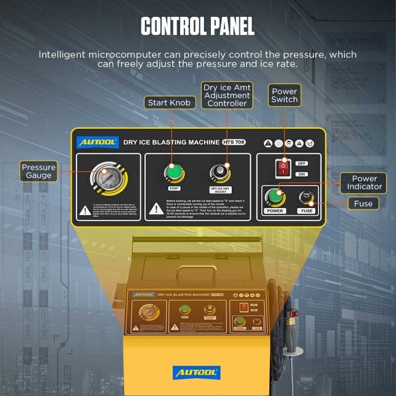 Оборудование для очистки углеродистых отложений AUTOOL HTS708 launch thinkcar XTOOL OBDSTAR Avtel, Душанбе