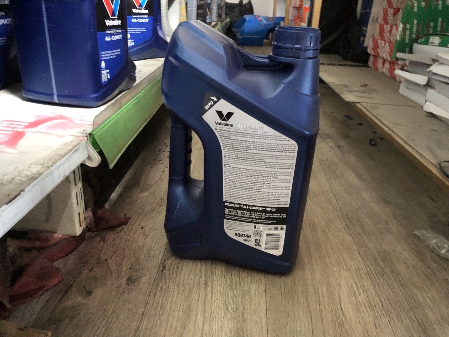 масло Valvoline All-Climate 5W-30., Душанбе