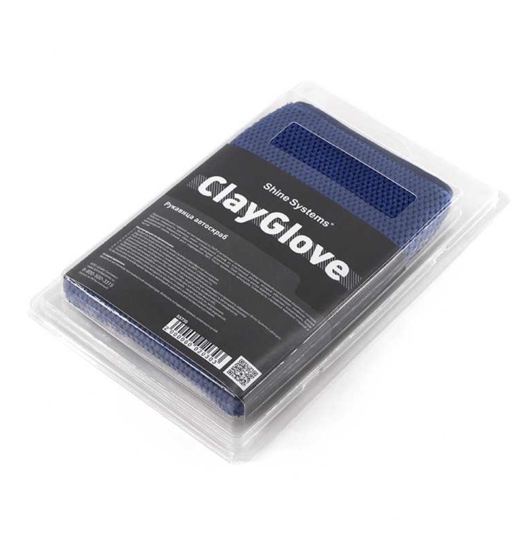 Рукавица автоскраб Shine Systems Clay Glove, Душанбе