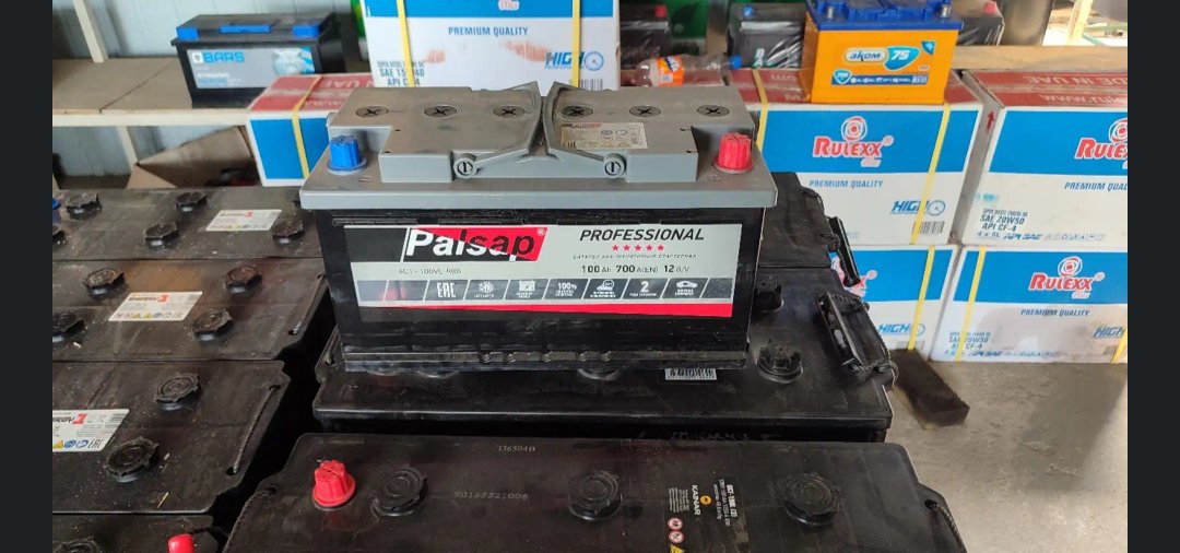 Аккумулятор PALSAP 100 A'H, Душанбе
