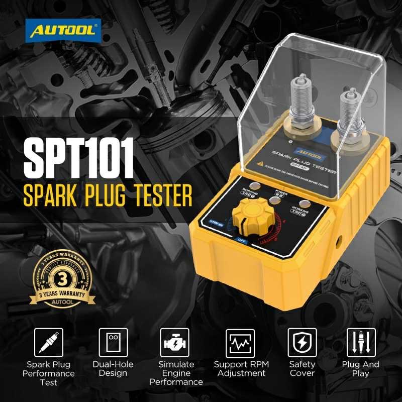 Тестер для проверки свечей зажигания Autool SPT101 launch thinkcar XTOOL OBDSTAR Avtel, Душанбе