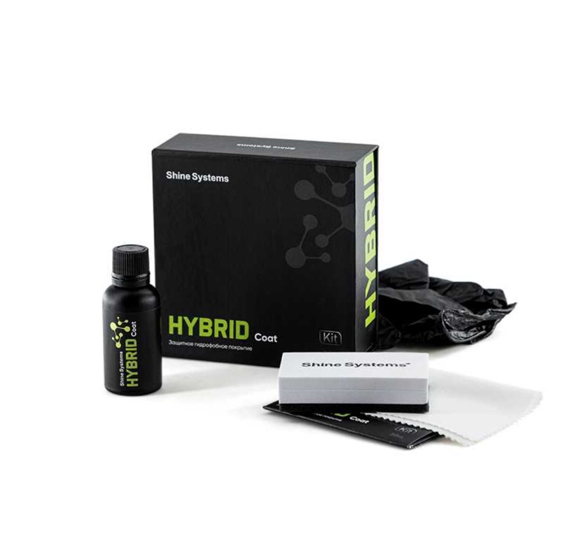 Shine Systems HYBRID Coat - защитное гидрофобное покрытие для кузова, 30 мл, Душанбе