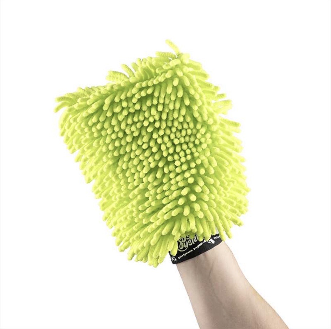 Шенилловая рукавица для мойки кузова Shine Systems Chenille Wash Mitt, Душанбе