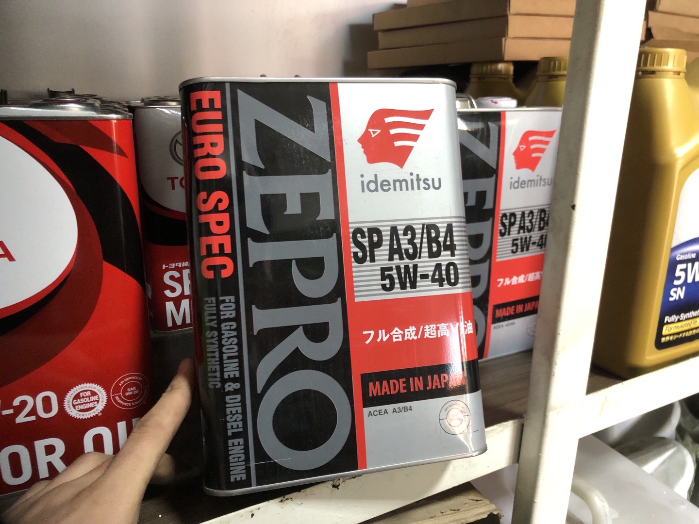 масло Idemitsu Zepro Euro Spec 5W-40, Душанбе