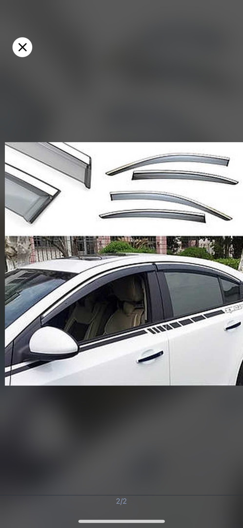 Ветерок хром для Toyota Corolla, Душанбе