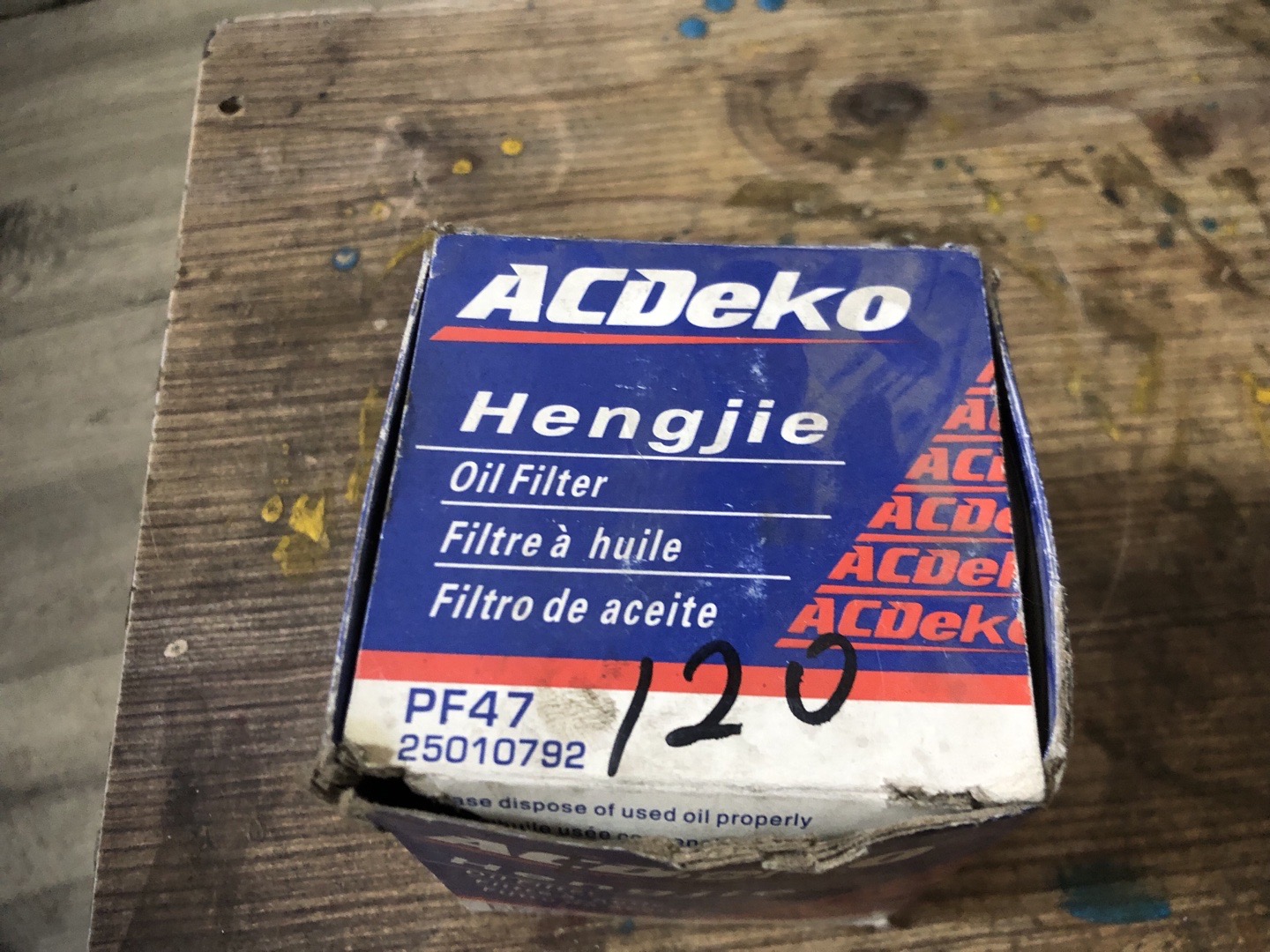 масляный фильтр ACDelco PF47, Душанбе