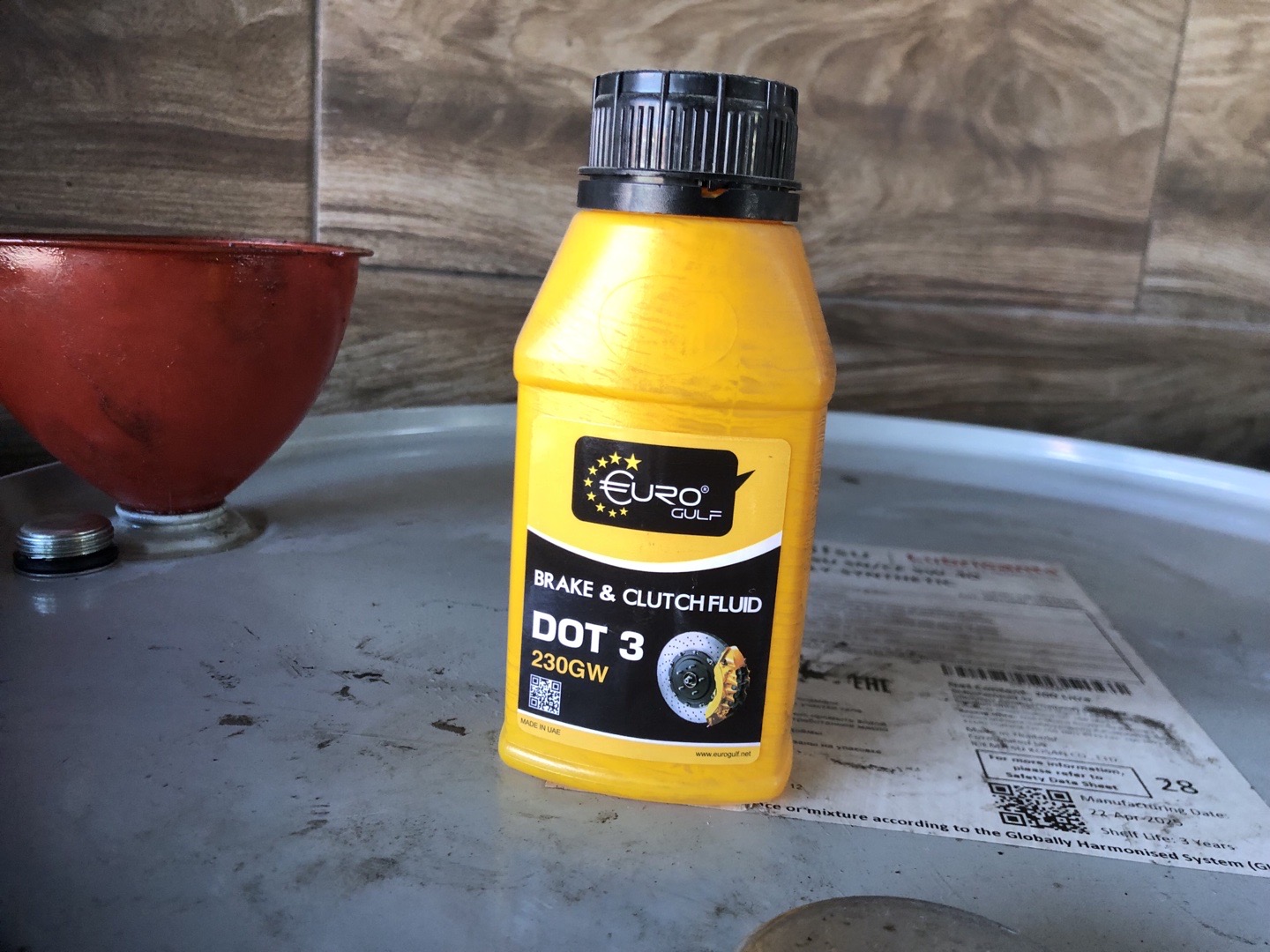 Euro Gulf Brake & Clutch Fluid DOT 3., Душанбе