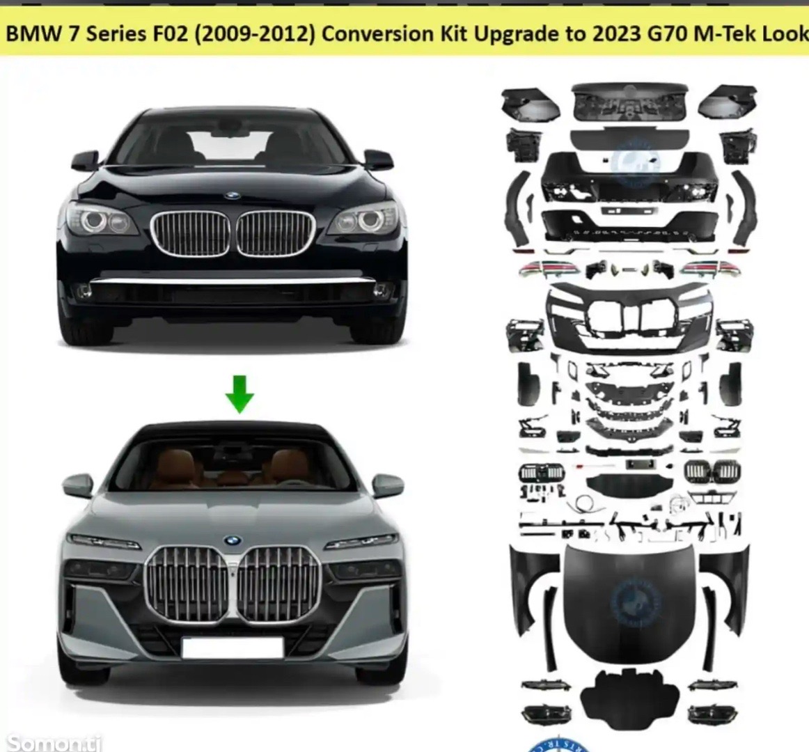 Обвес на BMW F02-G70, Душанбе