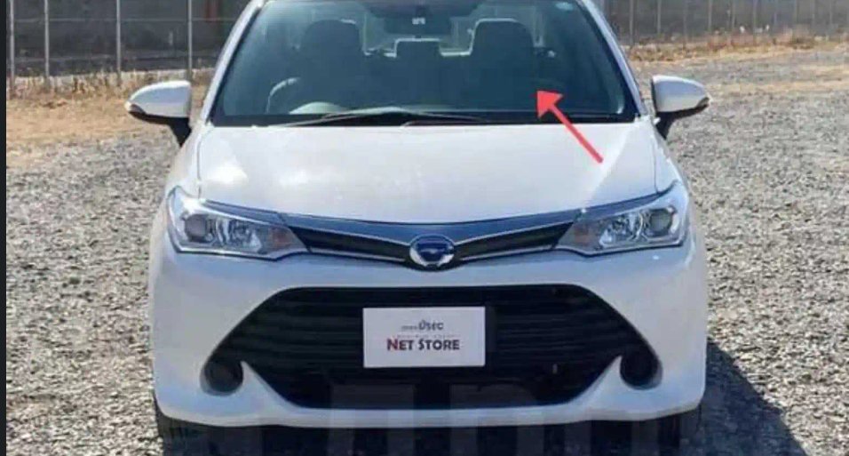 Лобовое стекло от Toyota Axio, Душанбе