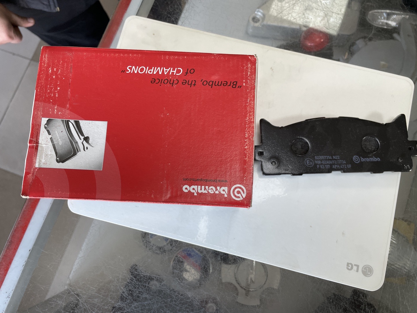 Тормозные колодки brembo передние, Душанбе