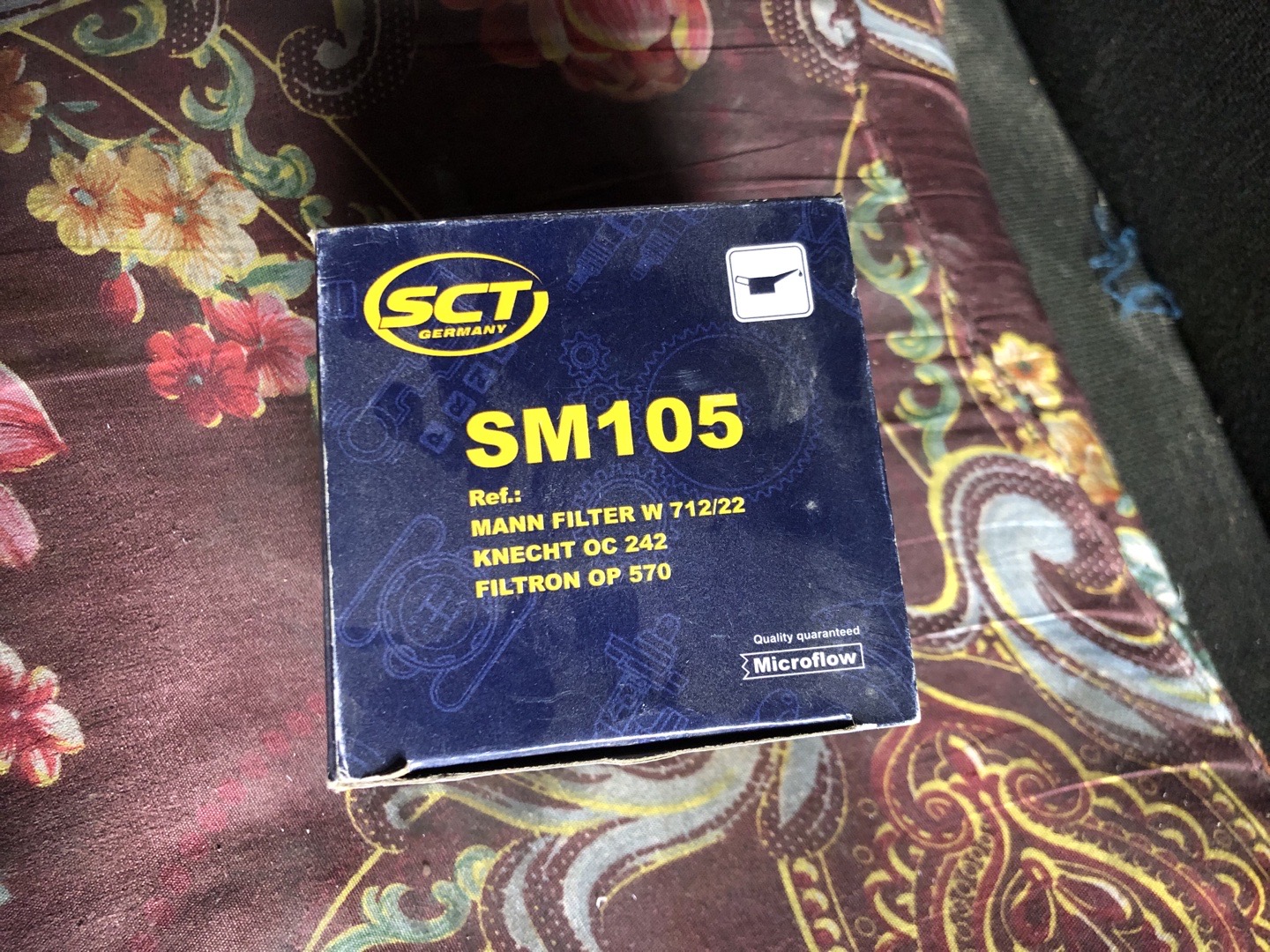 . Масляный фильтр SCT Germany SM 105, Душанбе