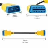 Кабель-удлинитель 36 см OBD2 launch thinkcar XTOOL OBDSTAR Avtel — фото 3 из 5