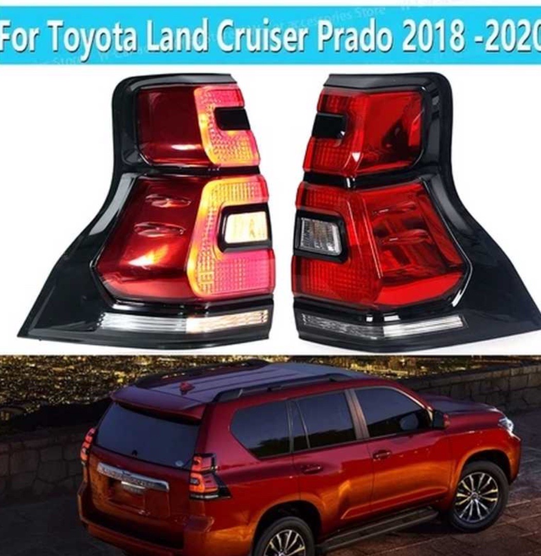 Задние стоп фонари на Toyota Land Cruiser Prado, Душанбе