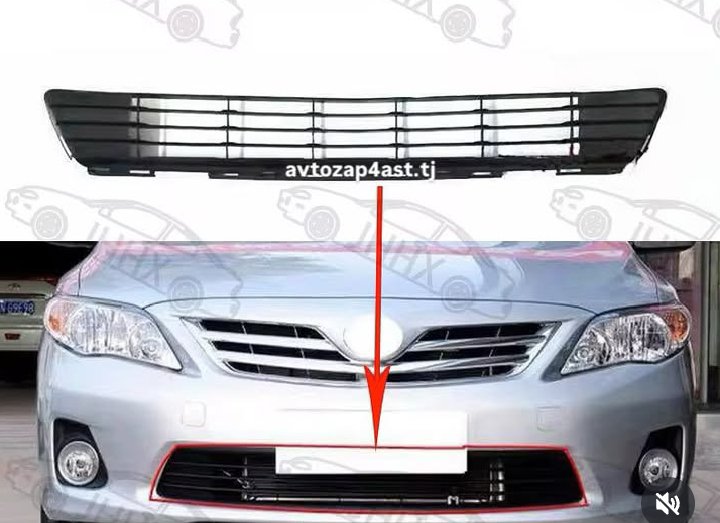 Запчасти передний бампер Toyota Corolla, Душанбе