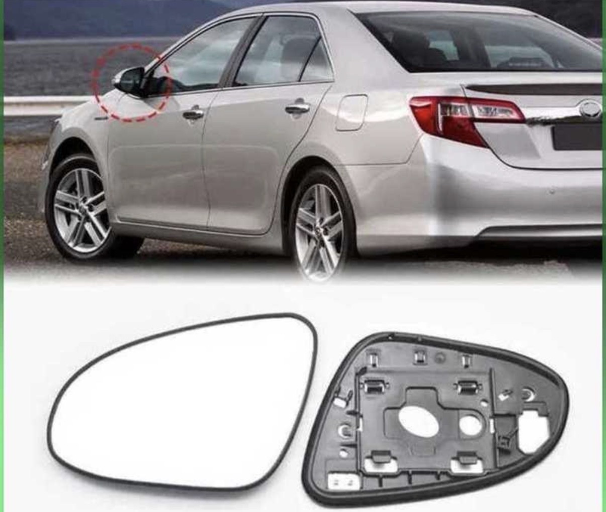 Стекло бокового зеркала от Toyota Camry 3, Душанбе
