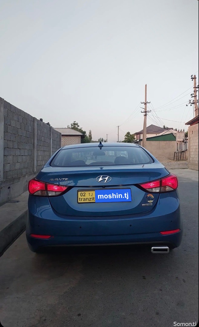 Hyundai Avante, 2015, Вахдат