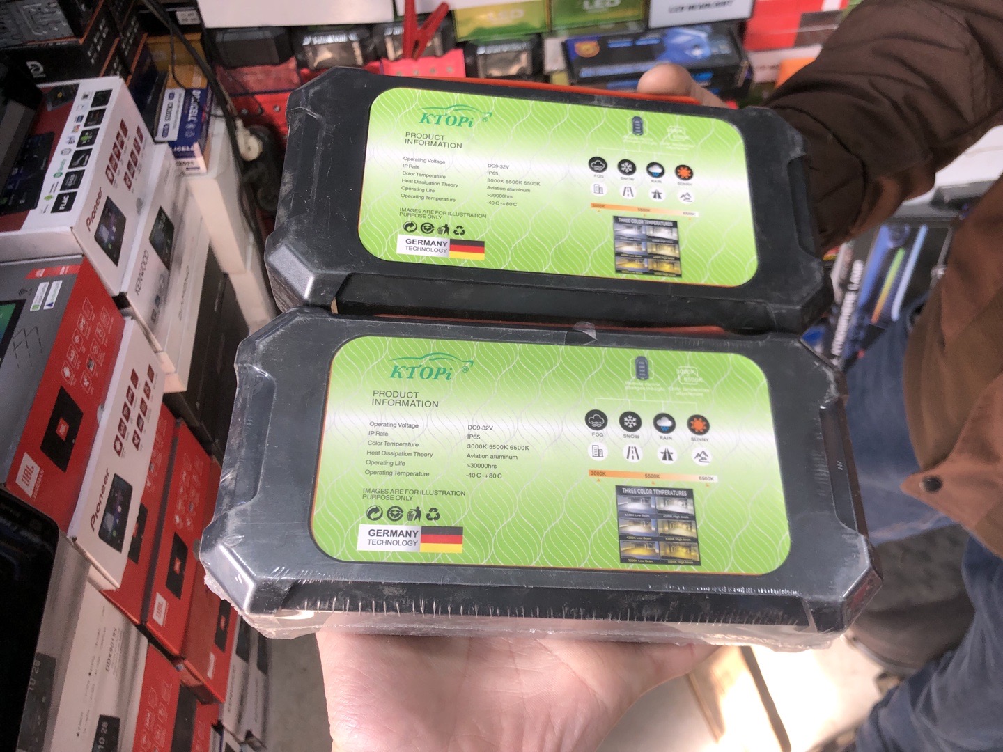 чароғҳои LED-и автомобилӣ, Душанбе