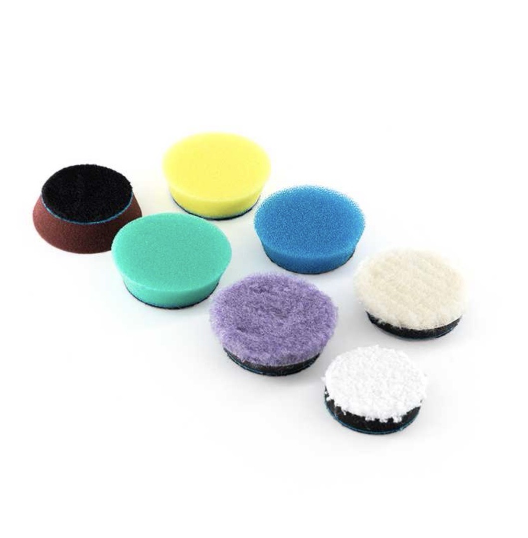 Shine Systems Nano Polisher Pad Set - набор мини-падов для iBrid, 50 мм 7шт, Душанбе