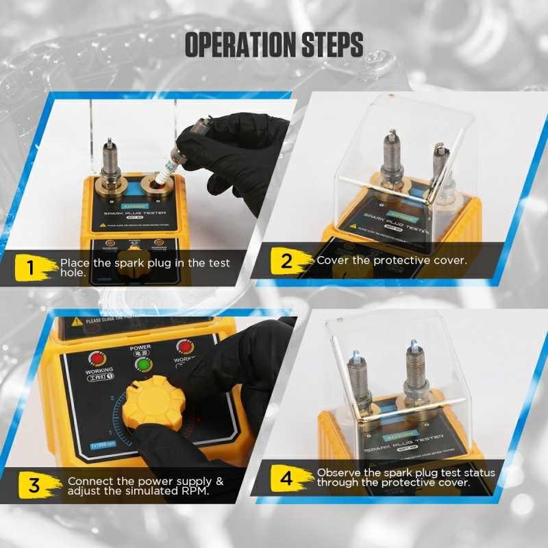 Тестер для проверки свечей зажигания Autool SPT101 launch thinkcar XTOOL OBDSTAR Avtel, Душанбе