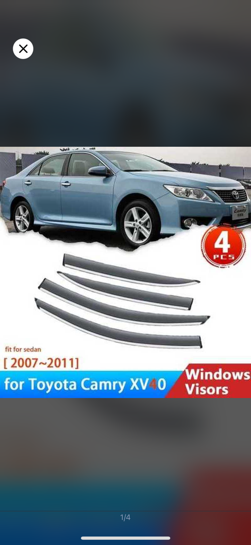 Дефлекторы окон от Toyota Camry 4, Душанбе