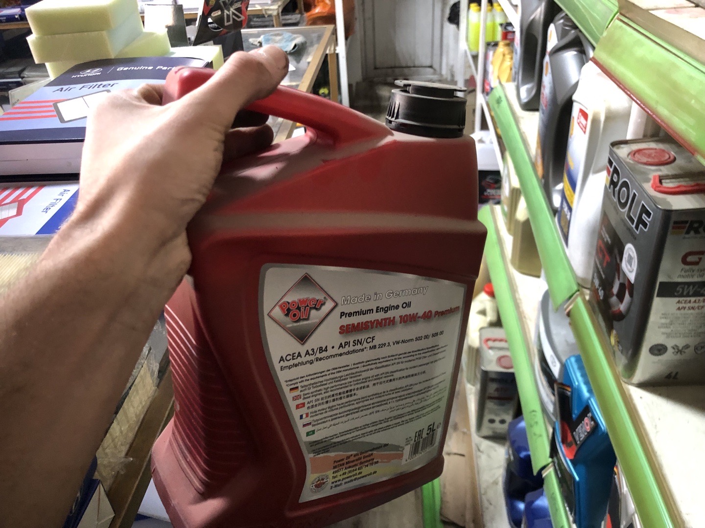 Power Oil Semisynth 10W-40 Premium, Душанбе