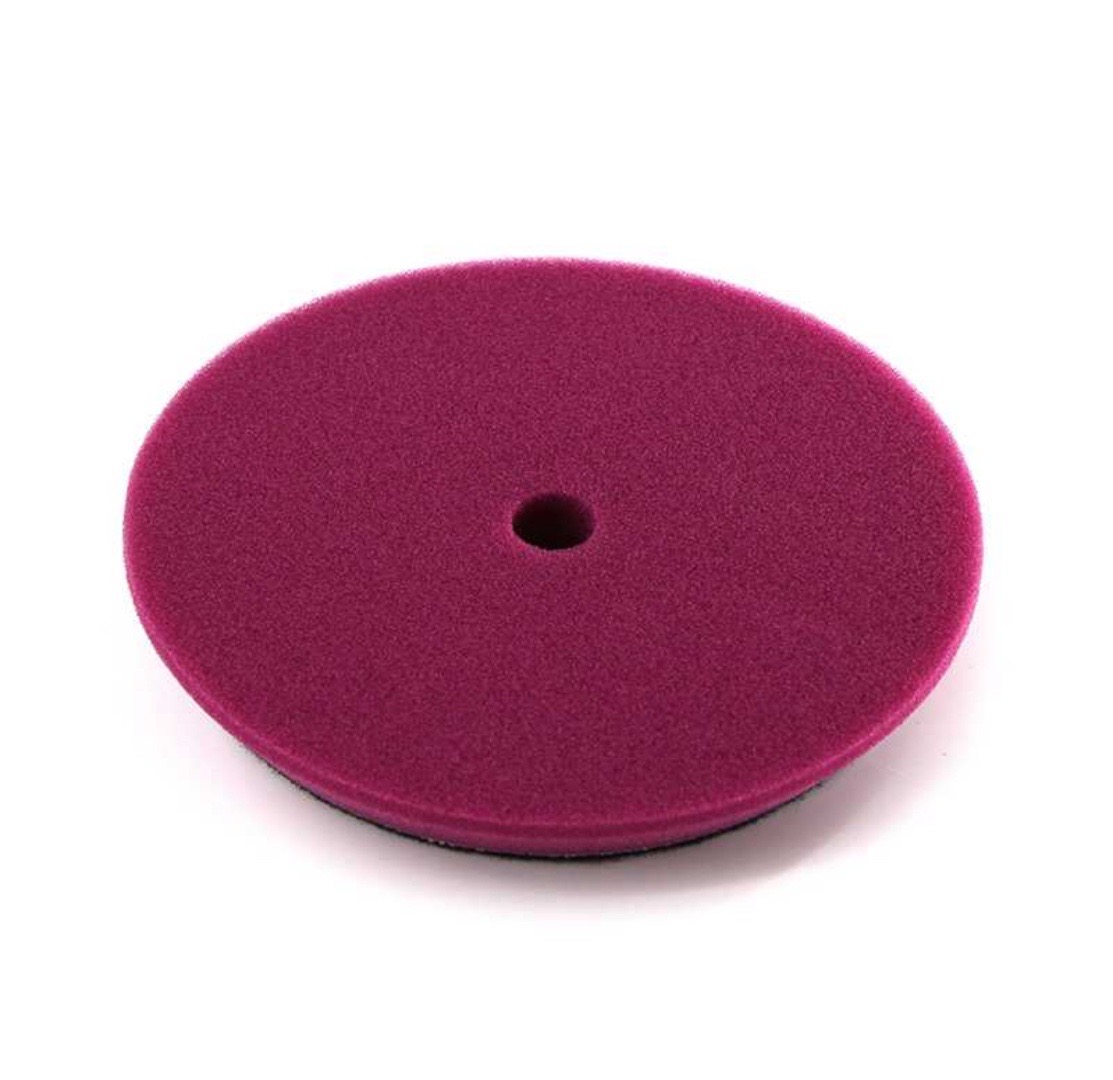 Shine Systems DA Foam Pad Purple - полировальный круг твердый лиловый, 130 мм, Душанбе
