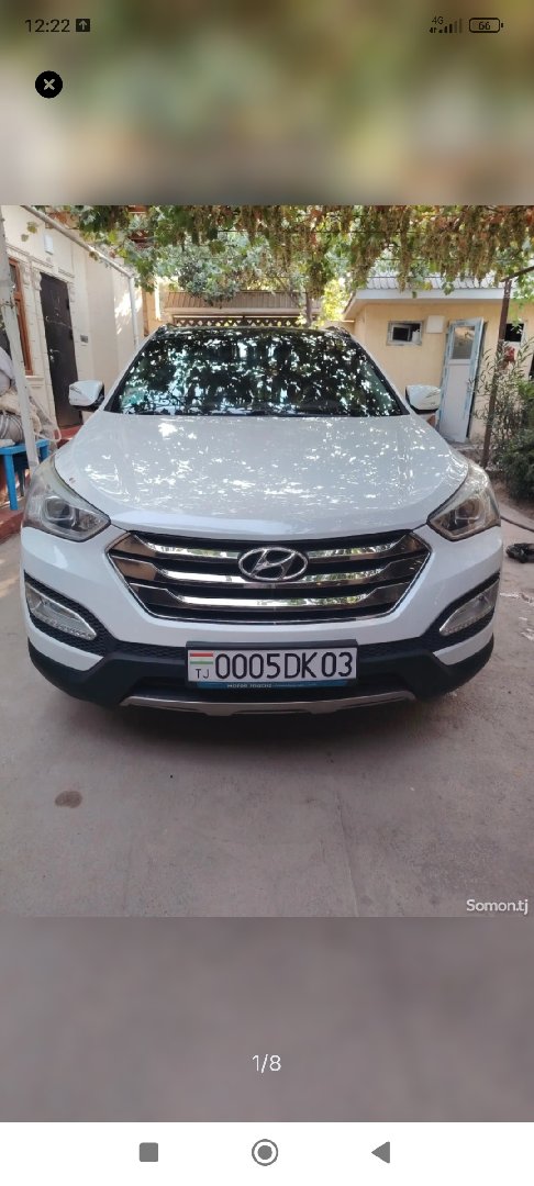 Hyundai Santa Fe, 2014, Бохтар