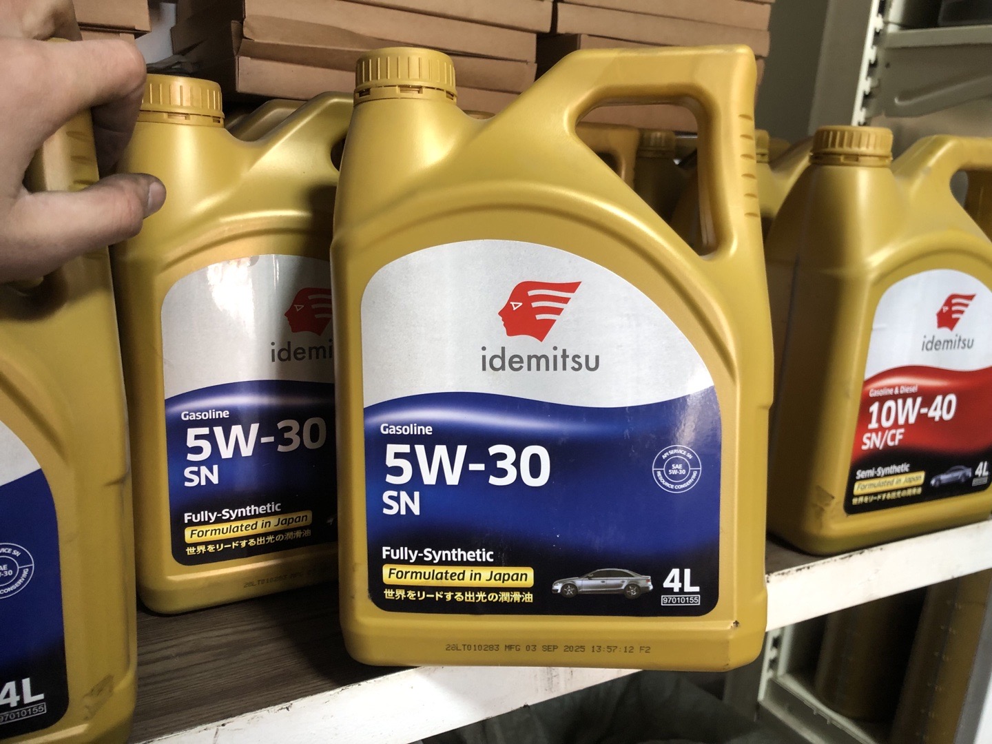 моторное масло Idemitsu 5W-30 SN, Душанбе