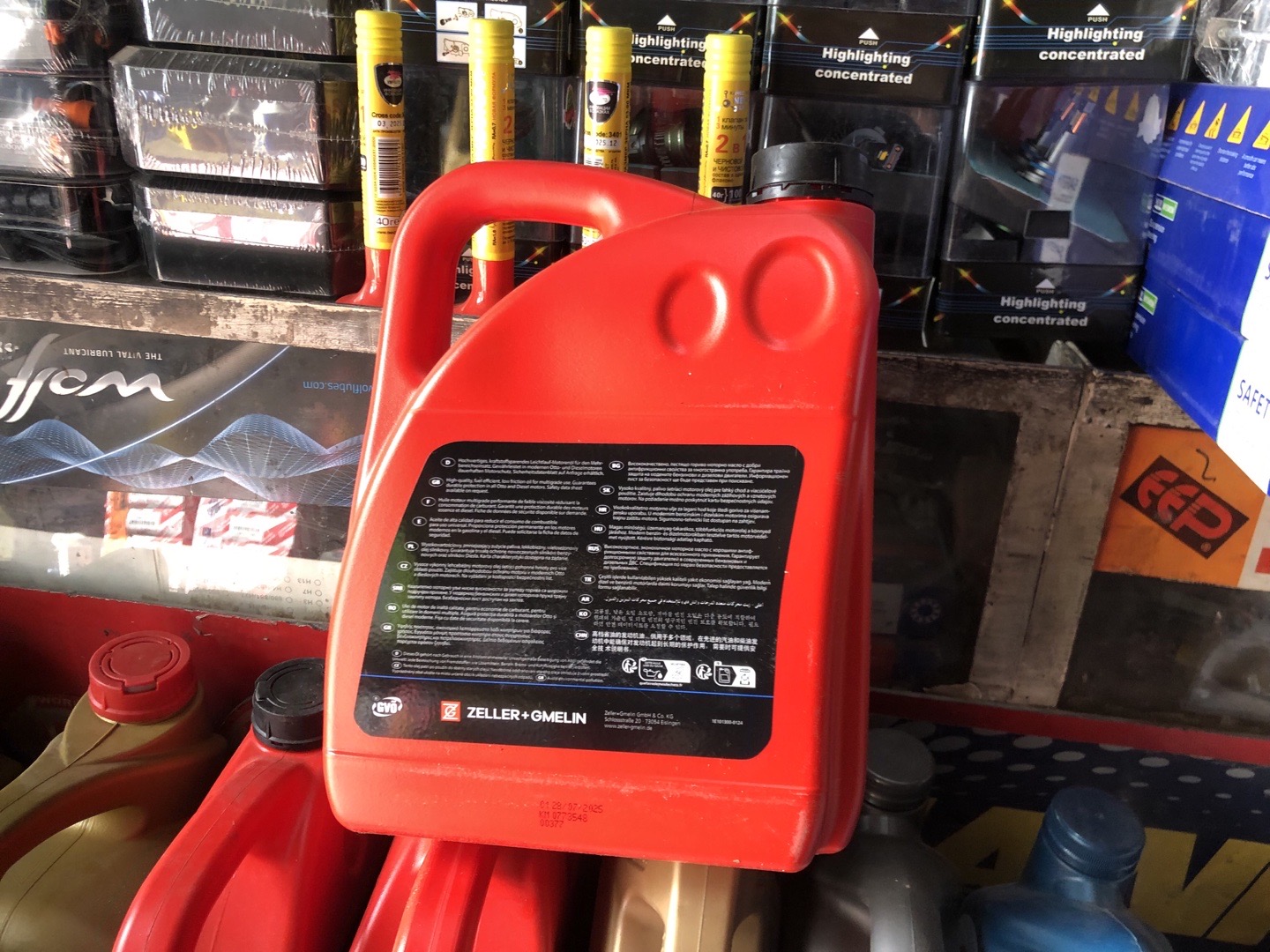 Divinol Super 105 10W-40, Душанбе